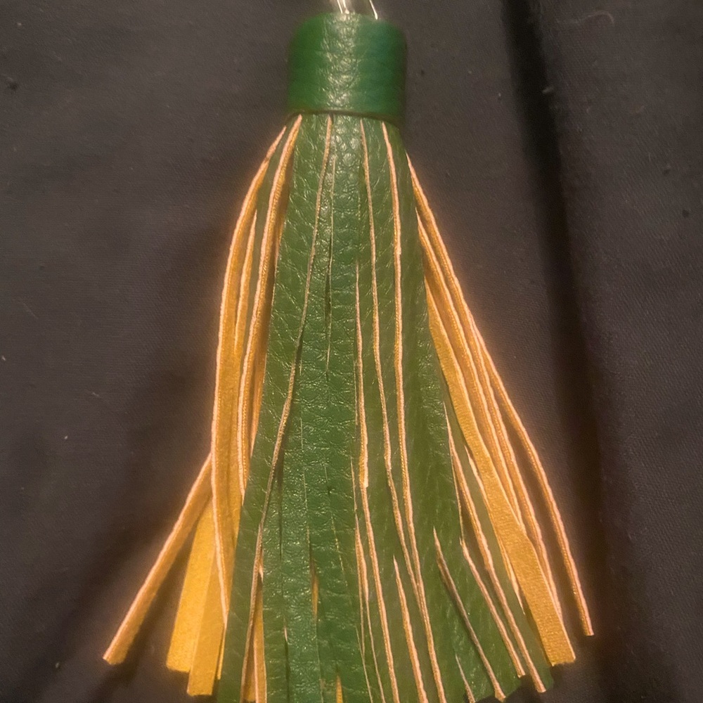 Handmade keychain tassel